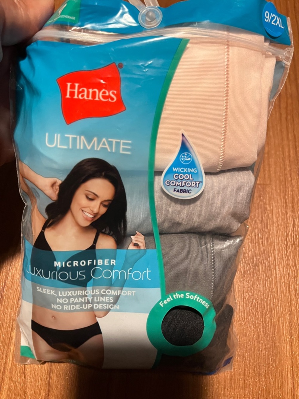 3/$20. NEW Hanes panties 9/2XL